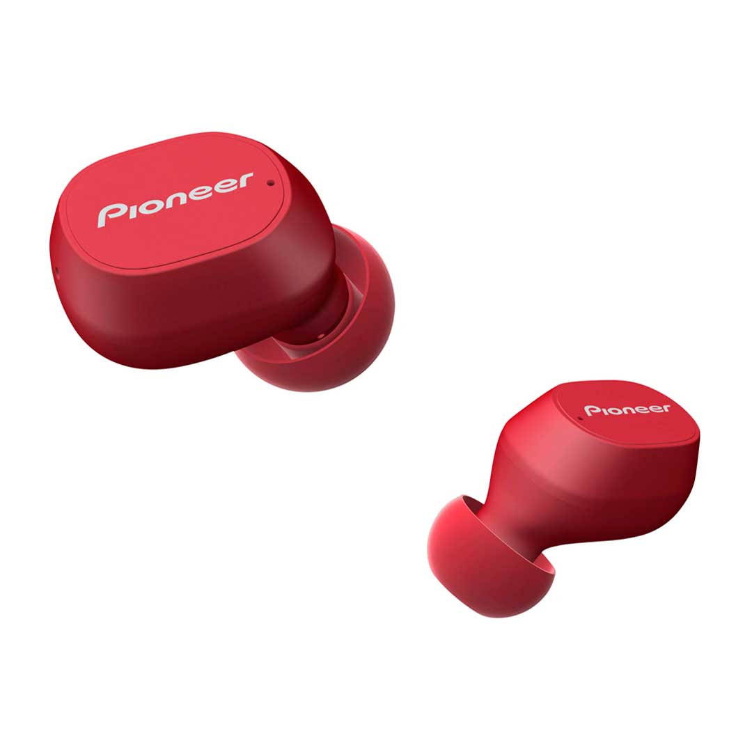 audífonos inalámbricos pioneer c5 rojo